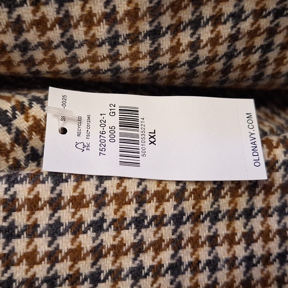 🧐 Houndstooth oversized blazer/jacket by Old Navy. XXL - Picture 3 of 16